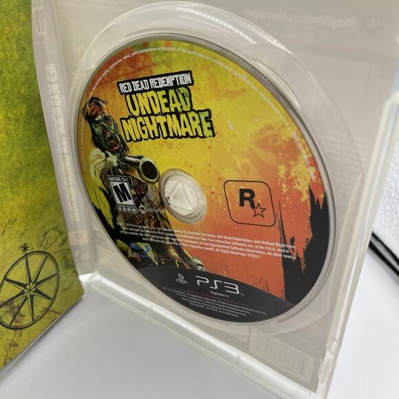 Red dead Redemption: Undead Nightmare (Playstation 3) CIB With Map - Picture 2 of 11